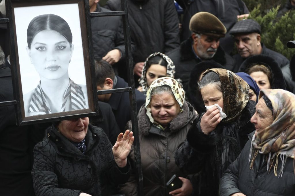 Azerbaijan’s president says crashed jetliner was shot down by Russia unintentionally : NPR