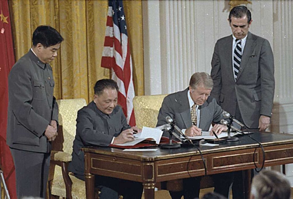 Carter made the decision to establish relations with China : NPR