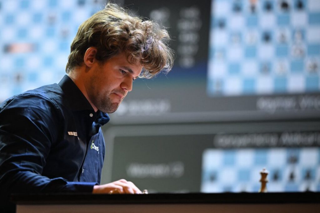 Magnus Carlsen returns to chess competition after jeans controversy : NPR
