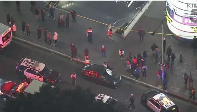 Shooting at Target in downtown L.A.; security guard, one other injured