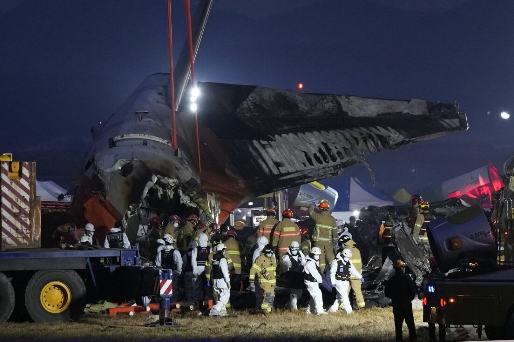 South Korea to inspect Boeing aircraft after plane crash : NPR