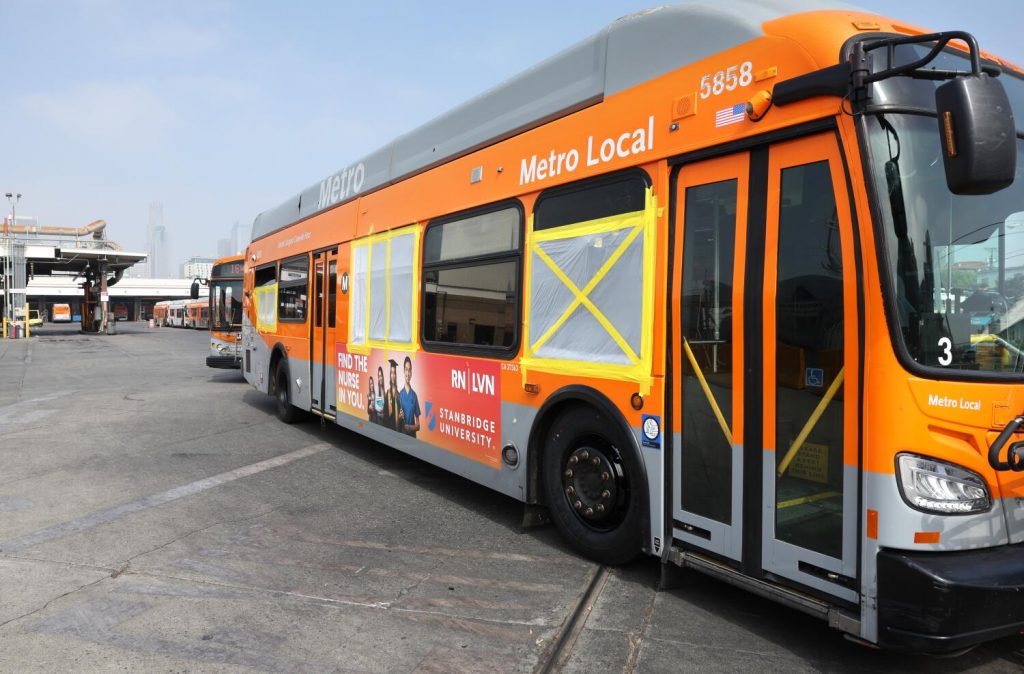 Metro installed barriers on more than 2,000 buses to protect drivers