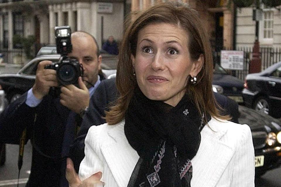 Asma Assad in 2002 (PA Archive)