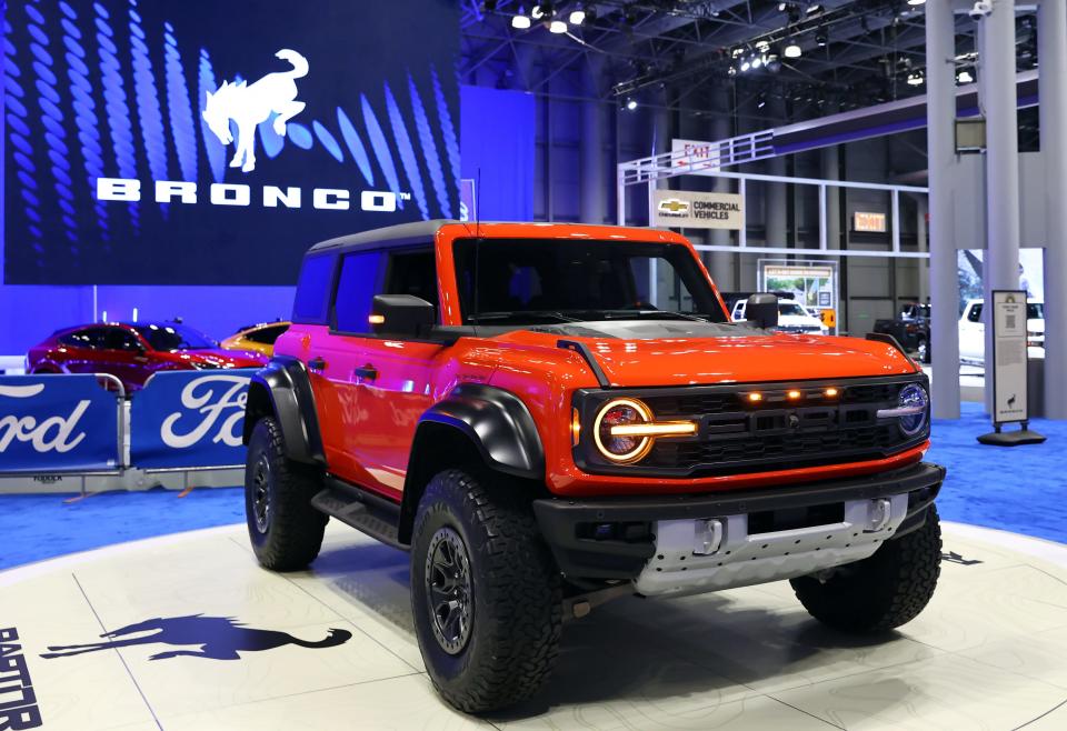 Ford  Bronco recall for a child safety lock malfunction.