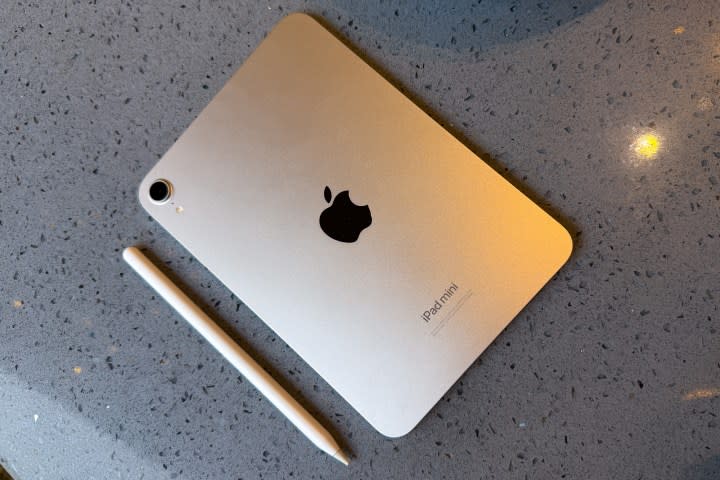 Apple iPad mini with A17 Pro and Apple Pencil Pro.