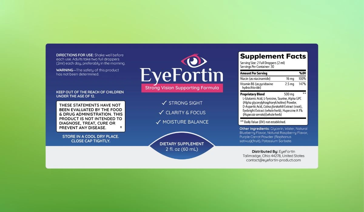 EyeFortin Dosage