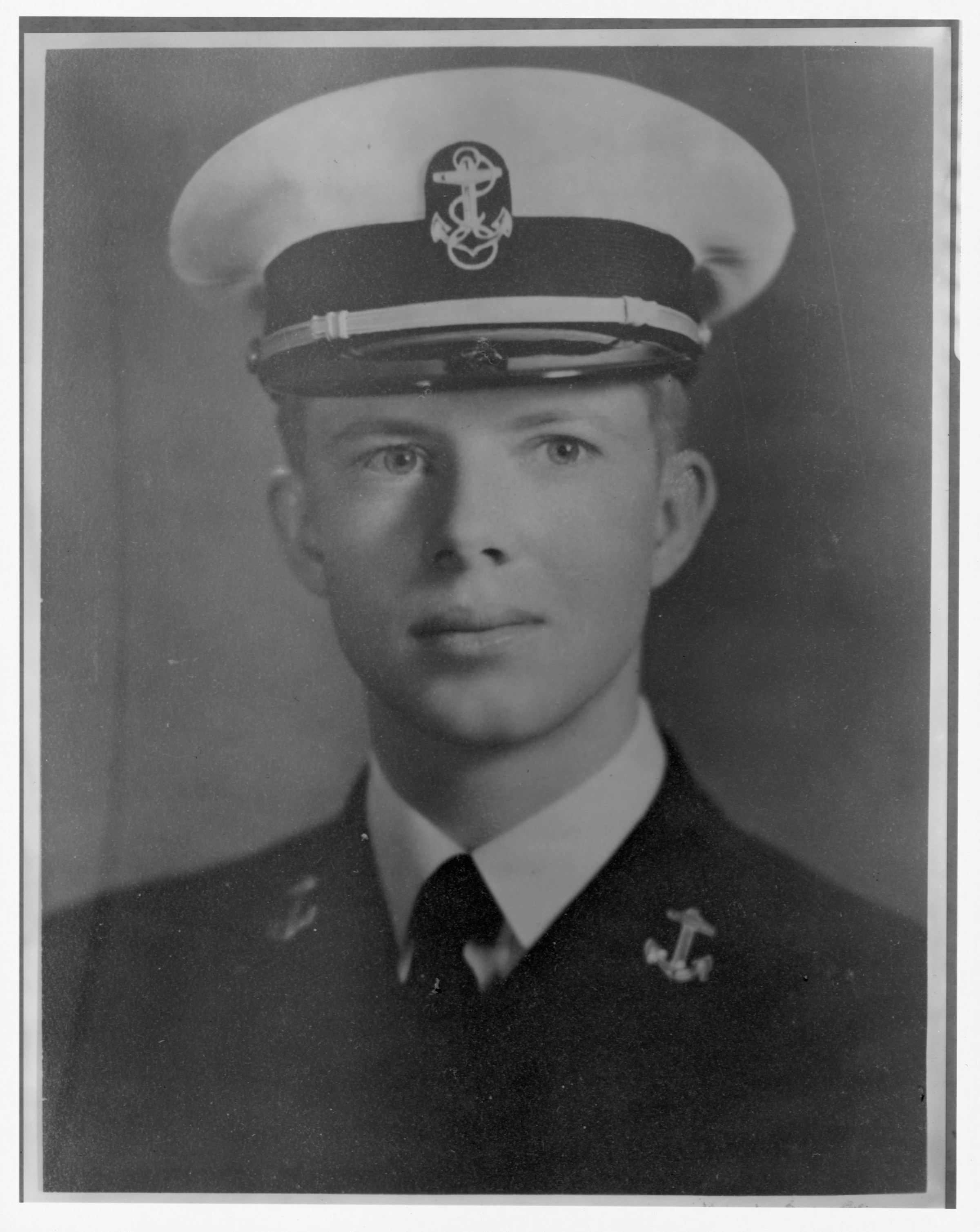 Jimmy Carter during his time in the Navy.