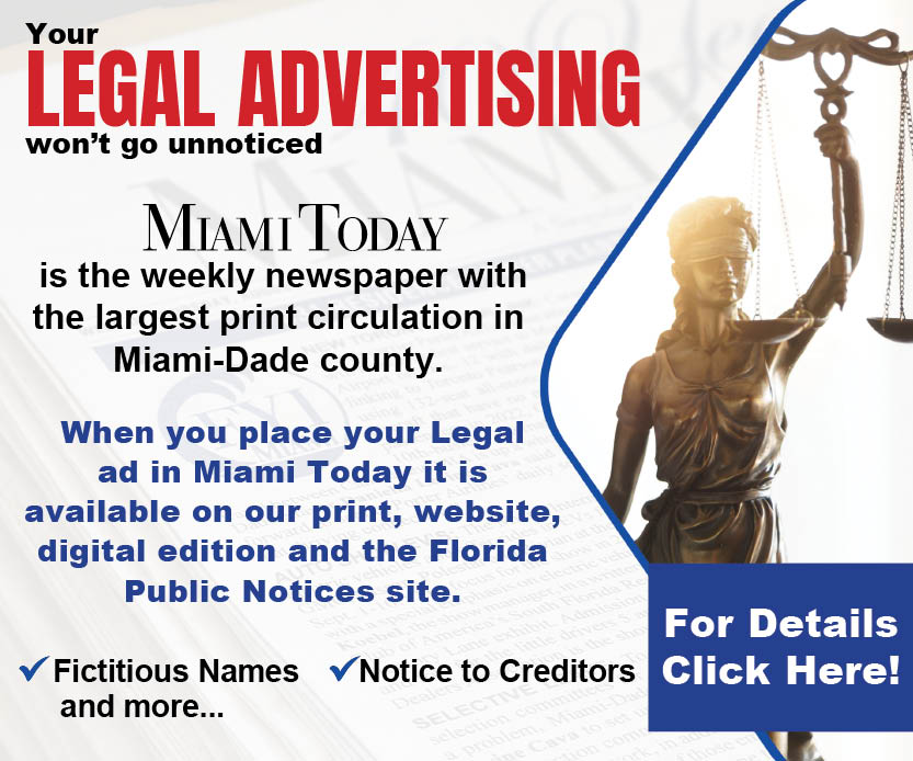 Legal Ads Miami Today