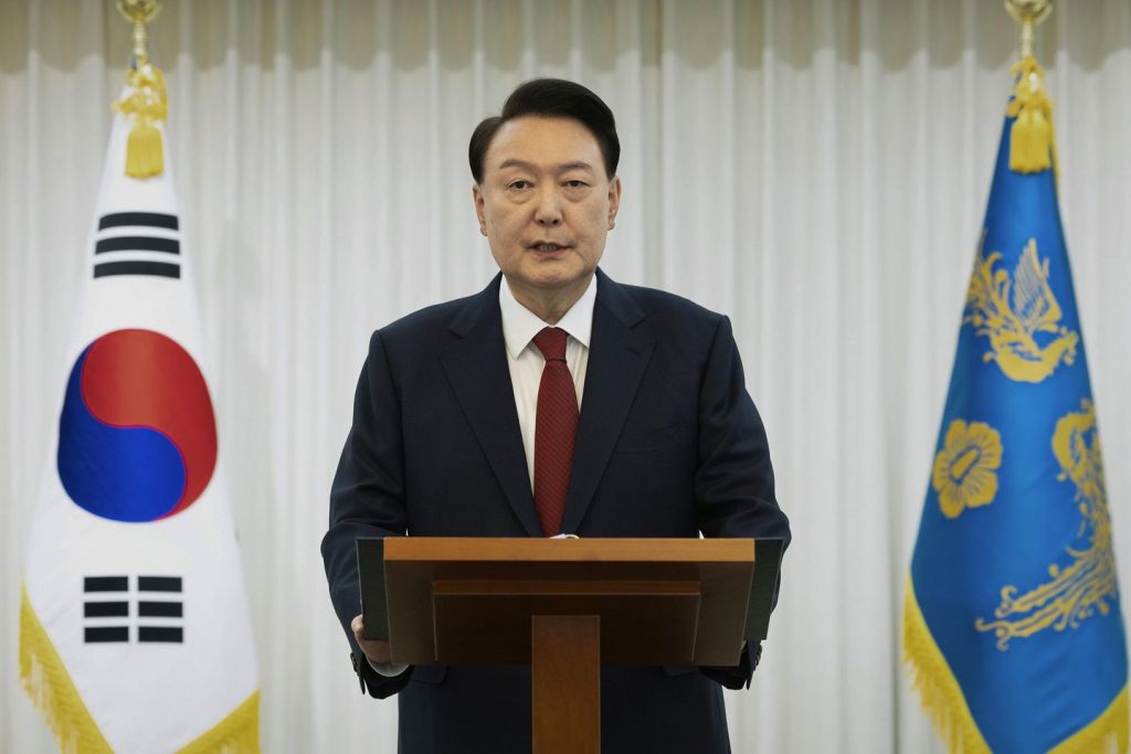 South Korean authorities seek a warrant to detain impeached President Yoon Suk Yeol