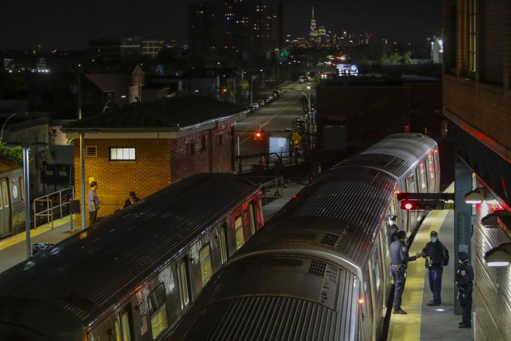 New York Police identify woman burned to death inside subway train