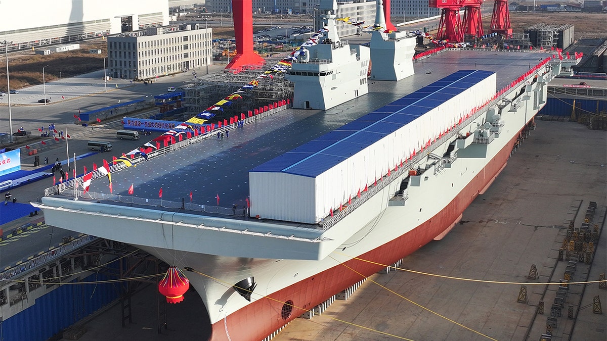 China Launches First Type 076 Amphibious Assault Ship
