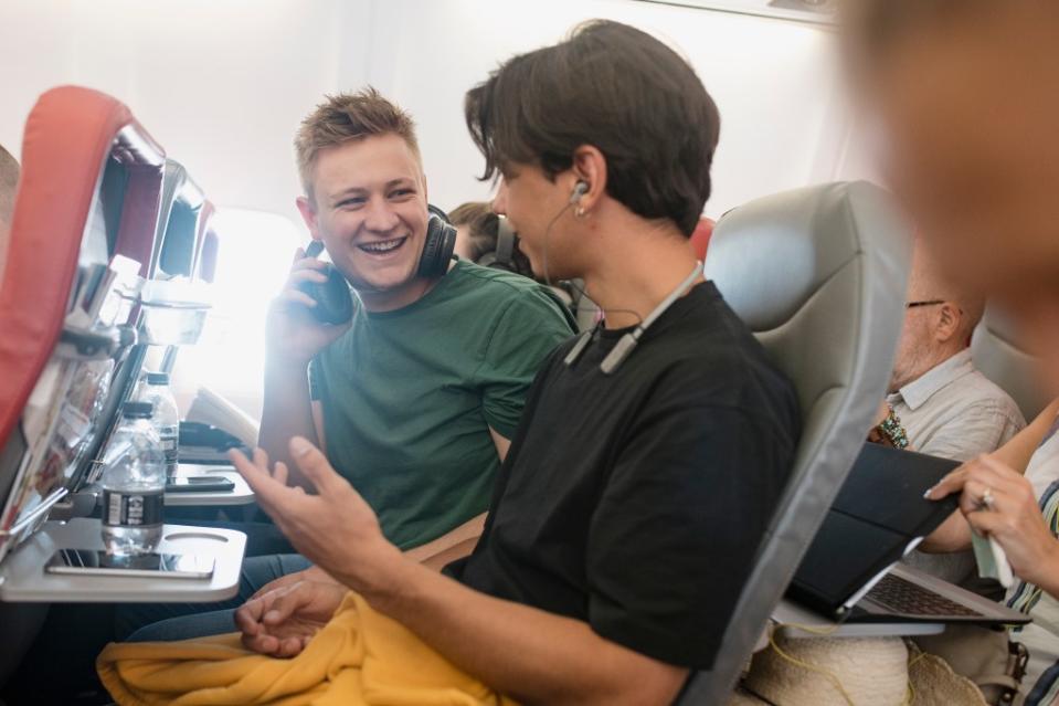 so far this year I’ve told about 6 people that were watching stuff in an airport that their headphones aren’t plugged in,” griped one Redditor. Getty Images