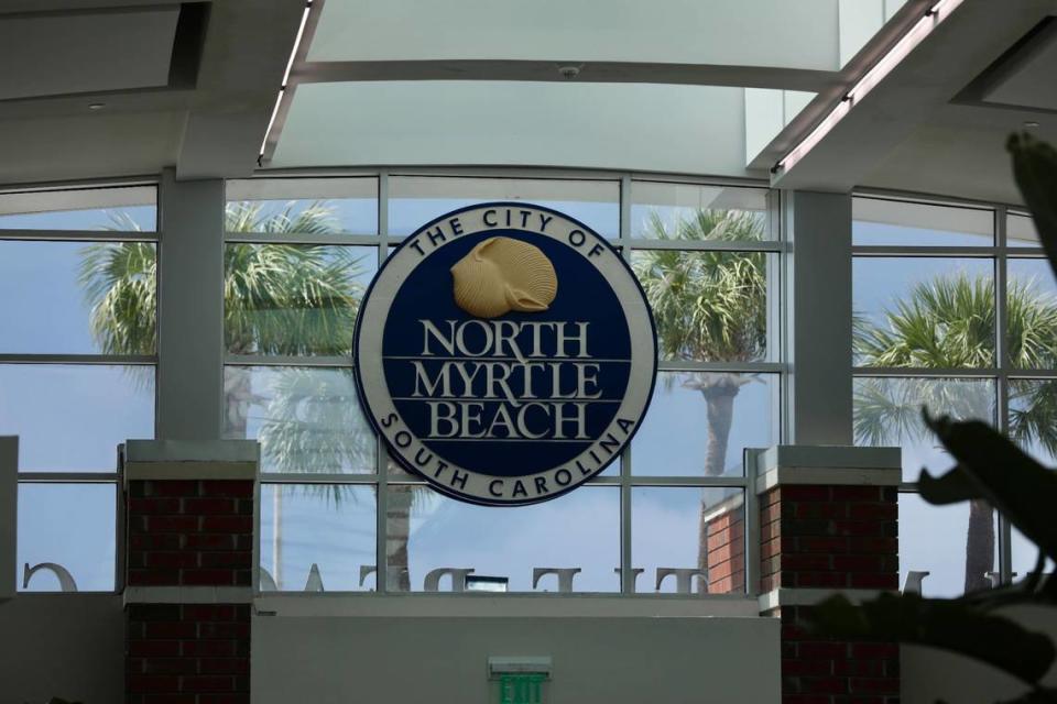 A photo of the building where North Myrtle Beach city council holds their city council meetings, the City of North Myrtle Beach City Hall on Thursday, Sept. 19, 2024.