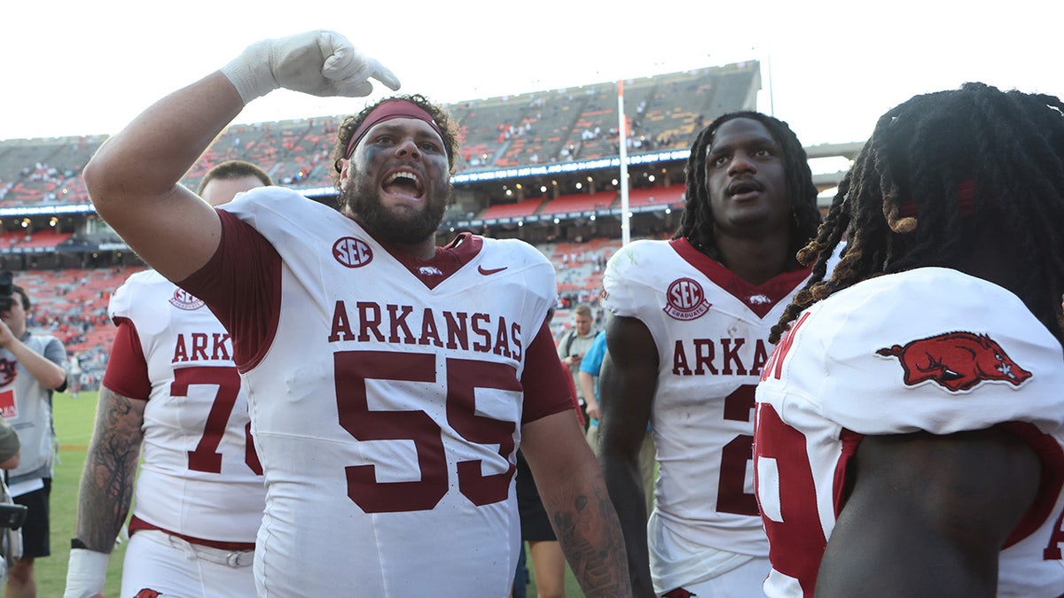 Fernando Carmona during Arkansas game