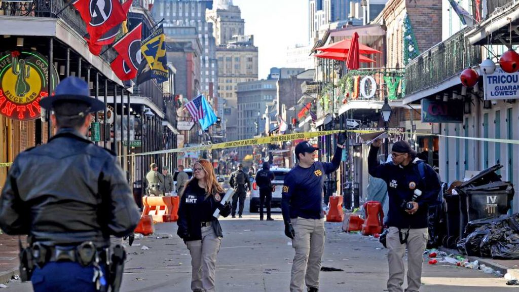 New Orleans attack: Las Vegas Tesla truck explosion : NPR