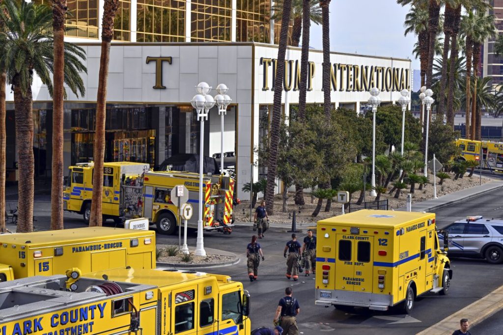 Army IDs man killed in Tesla Cybertruck explosion outside Trump’s Las Vegas hotel : NPR