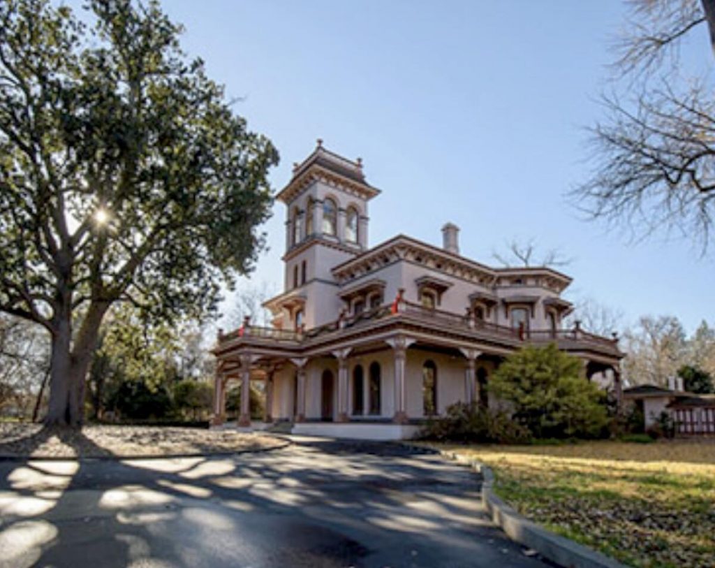 California man arrested on suspicion of arson in Bidwell Mansion fire