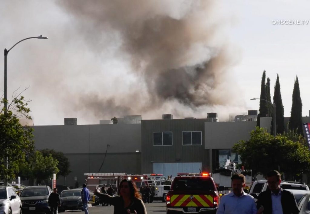 Badly burned workers, ‘chaotic’ scene inside O.C. warehouse where plane crashed