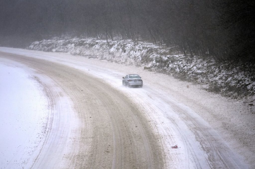 Millions face snow and ice as a major winter storm moves across the U.S. : NPR