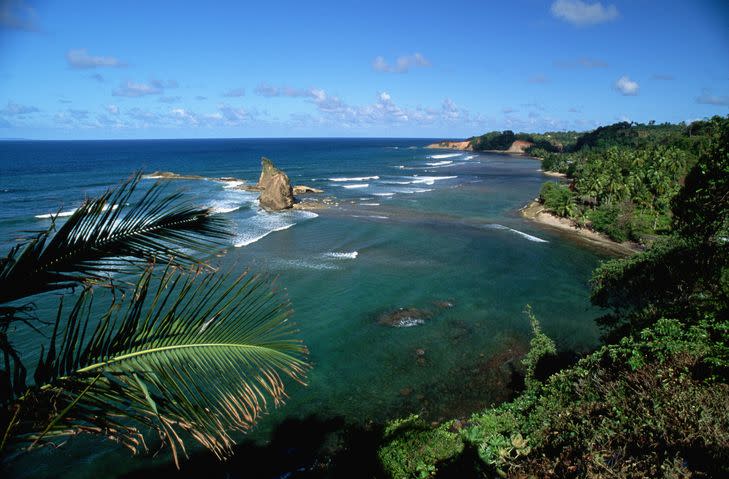 atlantic coast of dominica