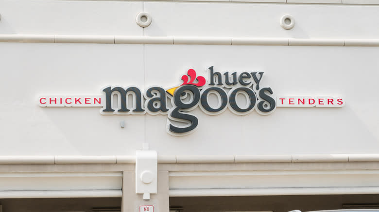 Huey Magoo's store sign