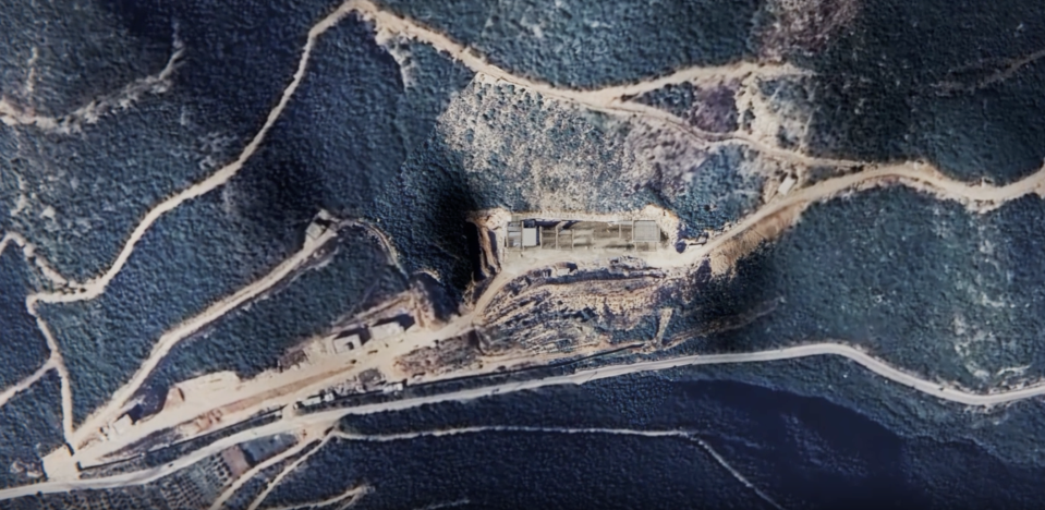 A satellite image of the Deep Layer facility. <em>IDF</em>