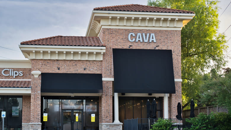 Cava restaurant exterior