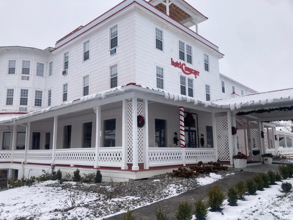 An extensive renovation is underway at the Hotel Conneaut. Many of the hotel's rooms are being combined to form larger suites.