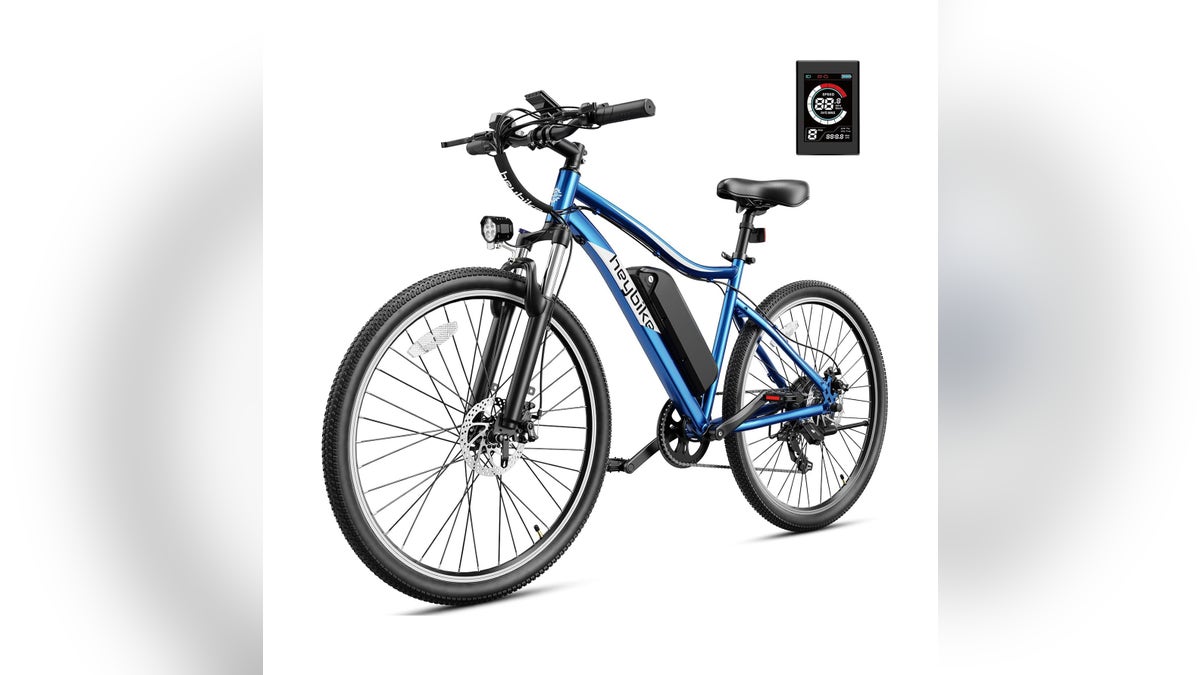 An e-bike can help you get exercise and reduce your fuel usage. 