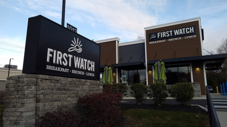 Exterior of First Watch restaurant