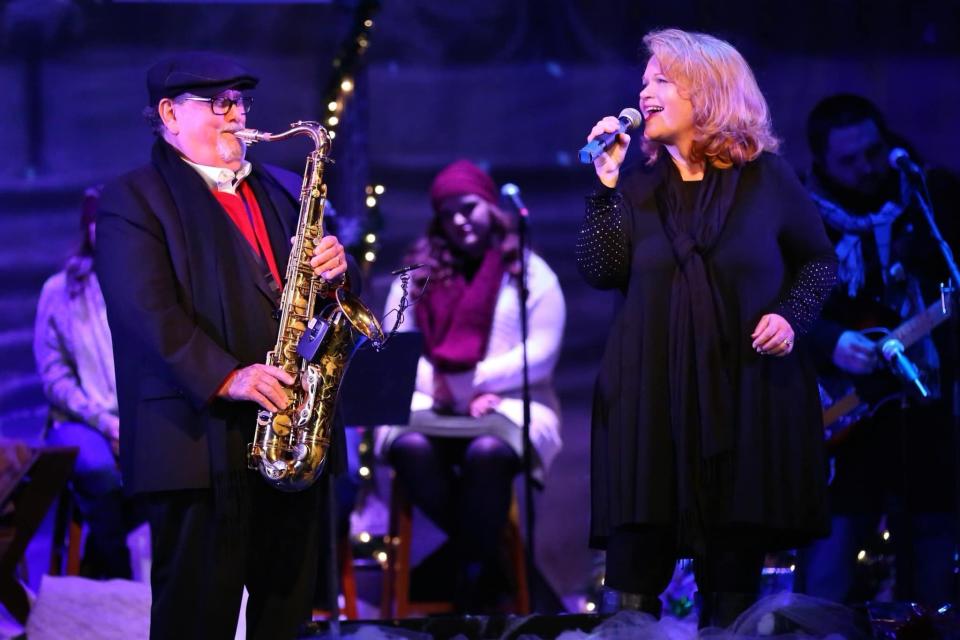 Don, left, and Terri Caldwell perform in this undated photo.