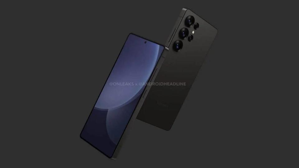 Leaked Samsung Galaxy S25 Ultra render