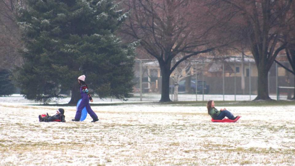 Enjoy the snow while it lasts, Boise. More rain and another inversion are in the forecast