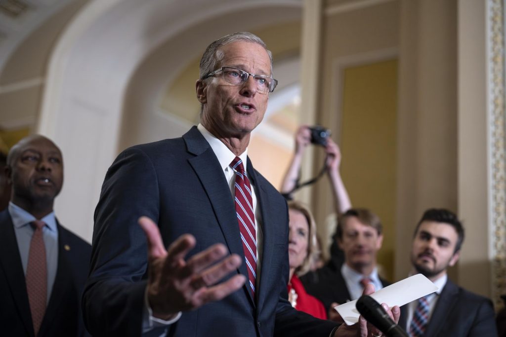 Senate Majority Leader John Thune says Trump Cabinet picks will get 'fair process'