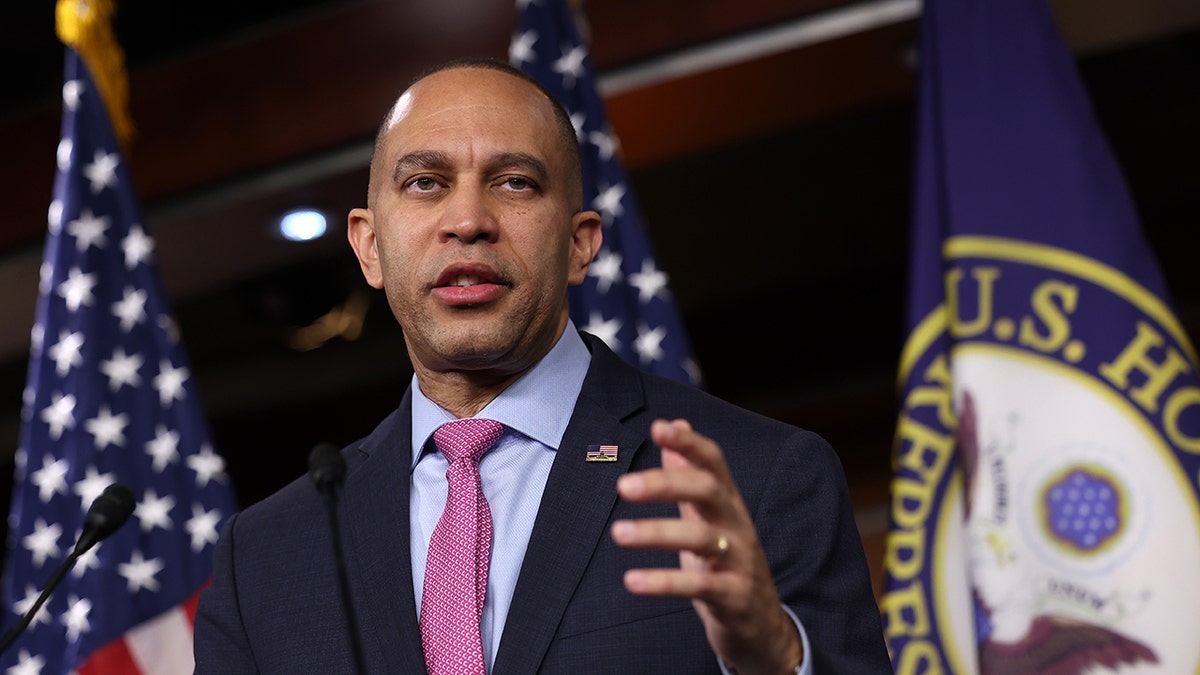 House Minority Leader Hakeem Jeffries, D-N.Y.