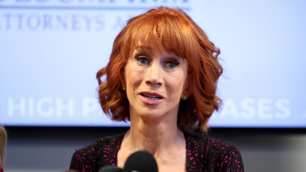 Kathy Griffin tells fans to see her before she’s placed in Trump’s ‘internment camps’
