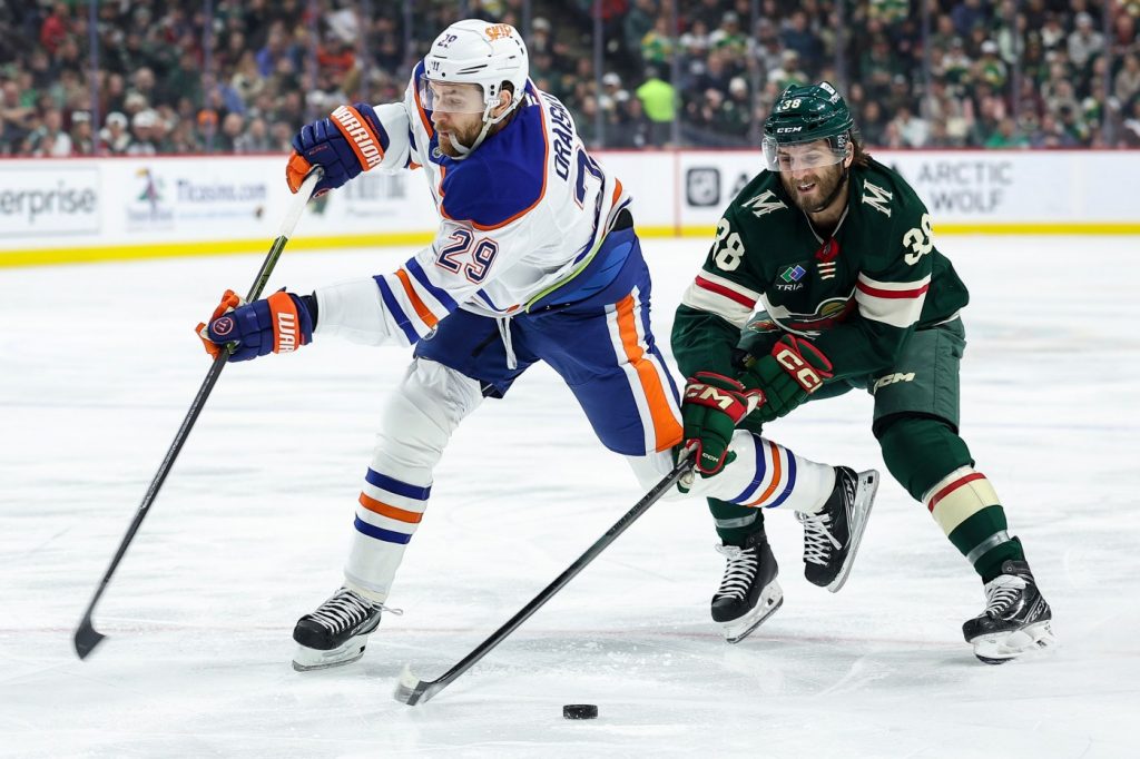 Pretty, gritty and nasty all on display as Oilers outlast Wild – Twin Cities