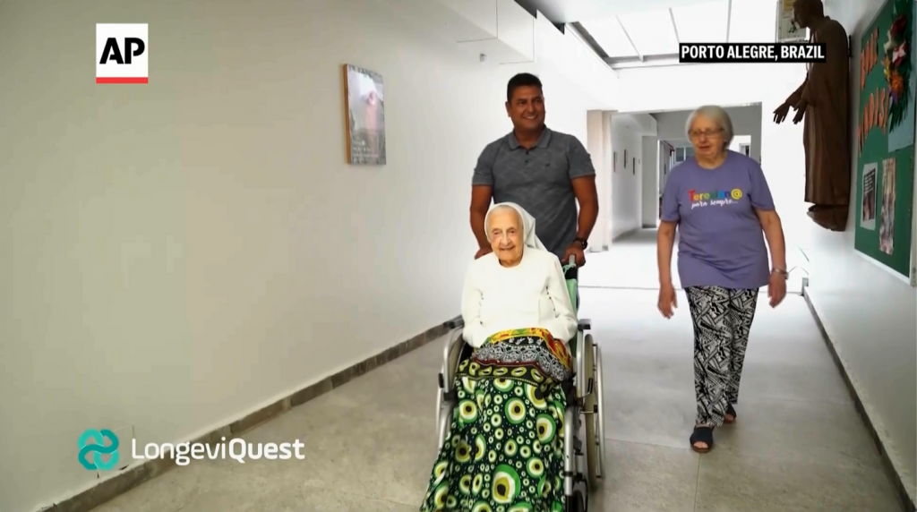 A soccer-loving nun from Brazil tops list of world's oldest living person at nearly 117