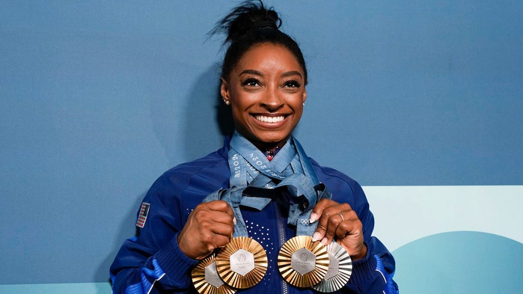 Simone Biles says competing in 2028 Los Angeles Olympics would be ‘greedy’