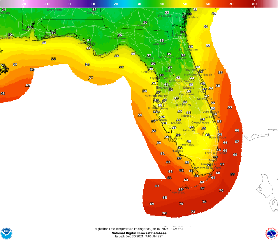 How cold will it be in Naples, Florida? What to know about incoming Arctic air