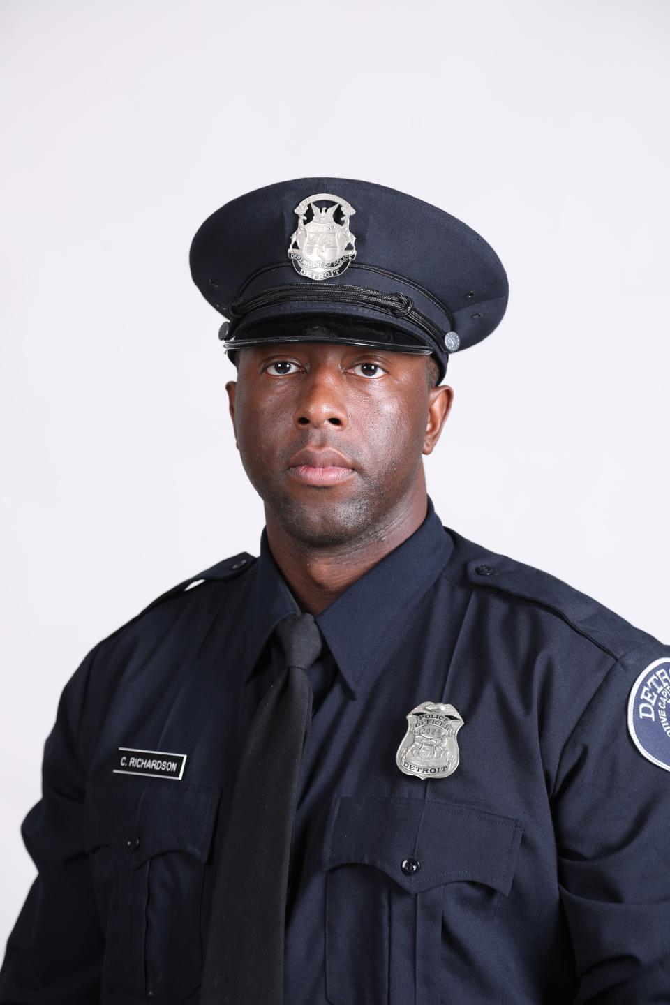 Detroit Police Officer Cameron Richardson died in a crash Sunday, Jan. 5, 2024 just after midnight while he was heading home from work.