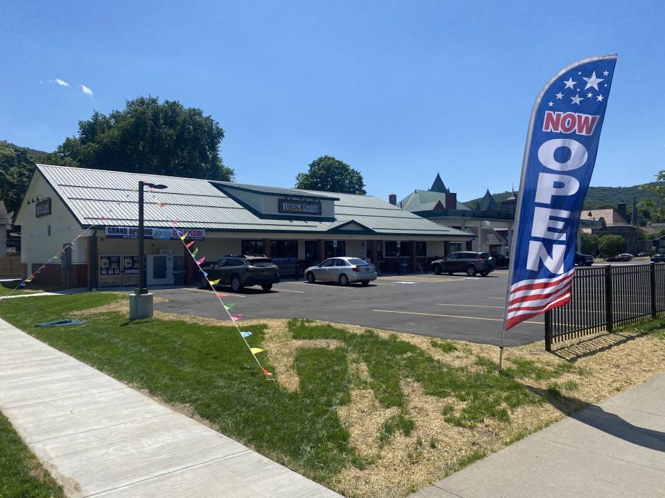 A new Corning Byrne Dairy on Denison Parkway opened for business in June.