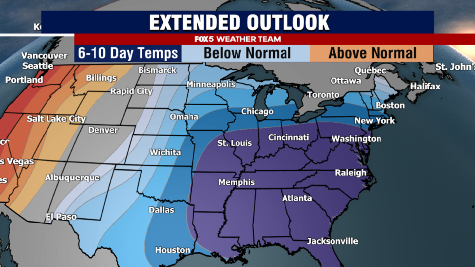 <div>Forecasts Show High Probability of Cold across the Eastern United States through Mid-January</div>