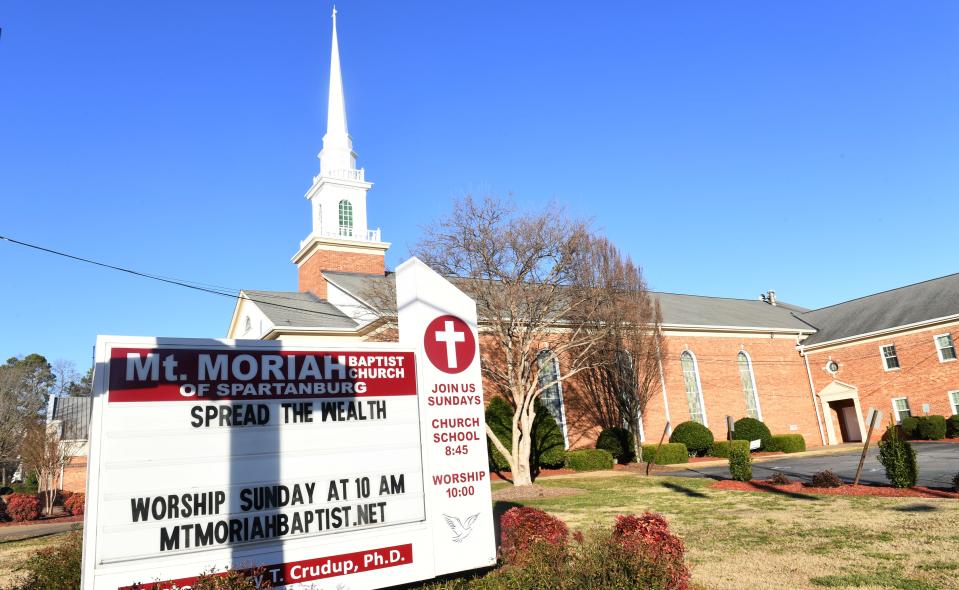 Mount Moriah Baptist Church is among the community organizations that have come together to plan for ways to support children in need on Spartanburg&#39;s Southside.