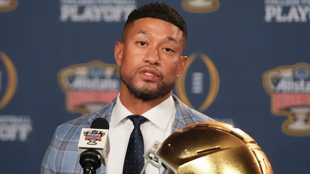 Notre Dame’s Marcus Freeman talks team meeting after Sugar Bowl postponed following terror attack