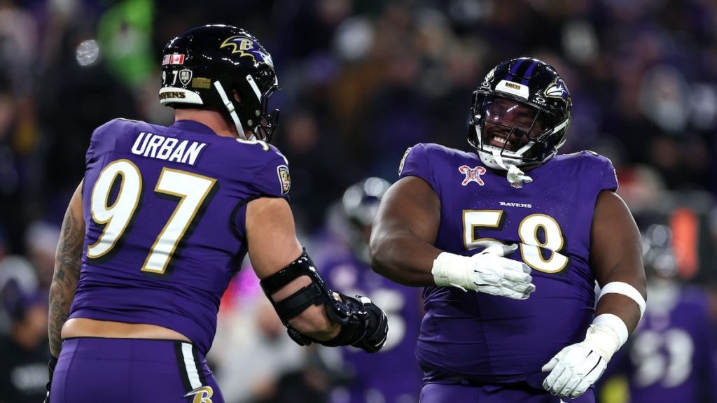 Ravens’ Michael Pierce explains why he avoided chance at returning interception for touchdown