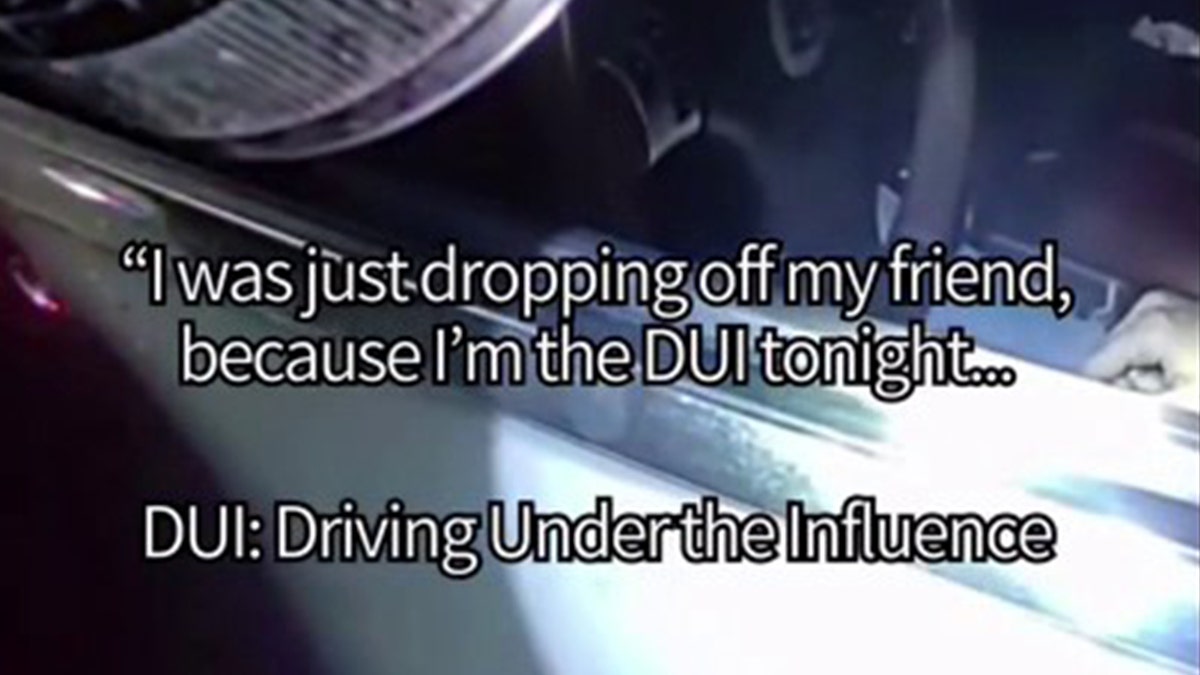 DUI traffic stop in Southern California