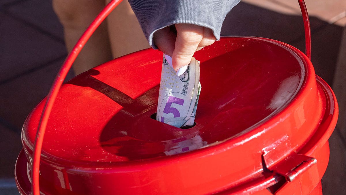 Salvation Army kettle