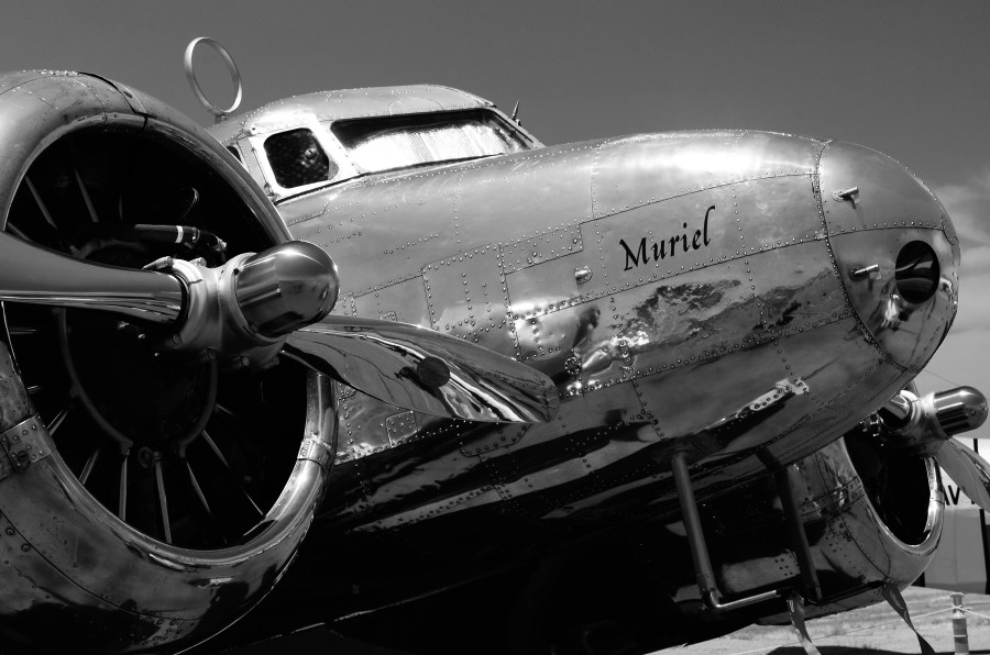 Muriel-Replica-of-Ameila-Earharts-Plane (Photo: Union Hall Gallery)