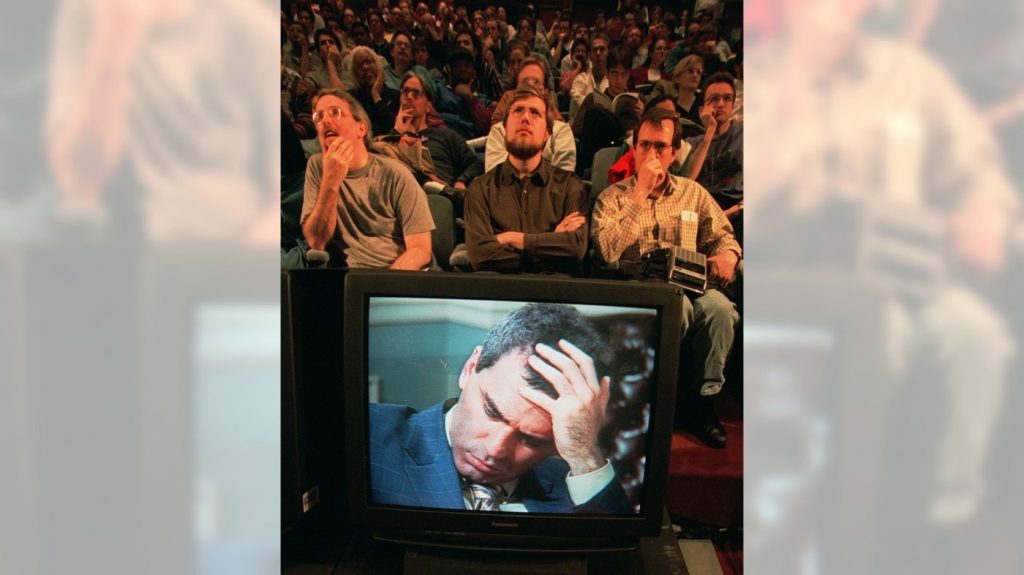 May 11, Deep Blue defeats Kasparov